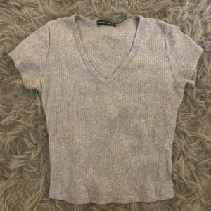 Simple Grey Brandy Top! 💿🤍💰